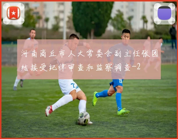 河南商丘市人大常委会副主任张团结接受纪律审查和监察调查
